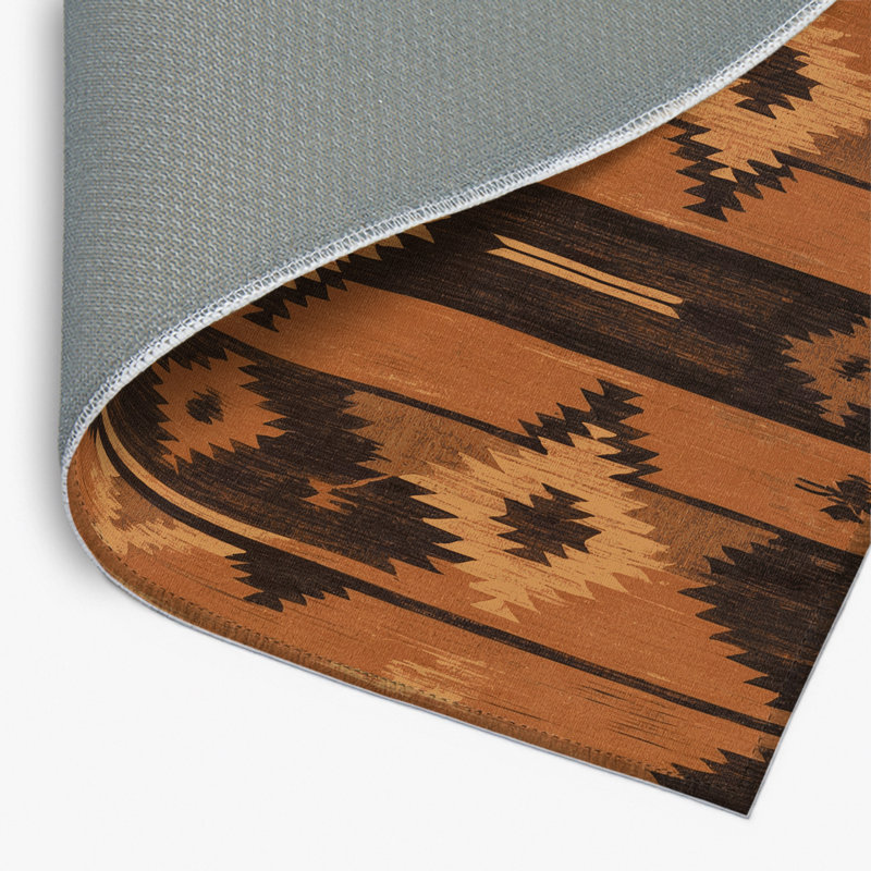 Tapis intérieur / extérieur Lost Pueblo, Rectangle 9 pi x 12 pi
