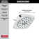 4-Setting Multi Function Fixed Shower Head with H2Okinetic Technology