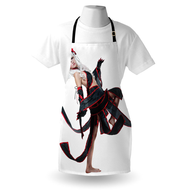 No Pattern Bib Apron