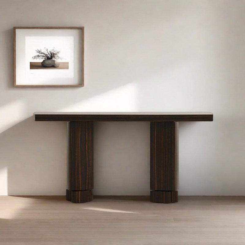 Console rétro minimaliste, H 31,5 po x l 70,87 po x P 15,75 po