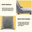 Ensemble de 8 chaises de salle à manger rembourrées Modern Simplicity-1485294704