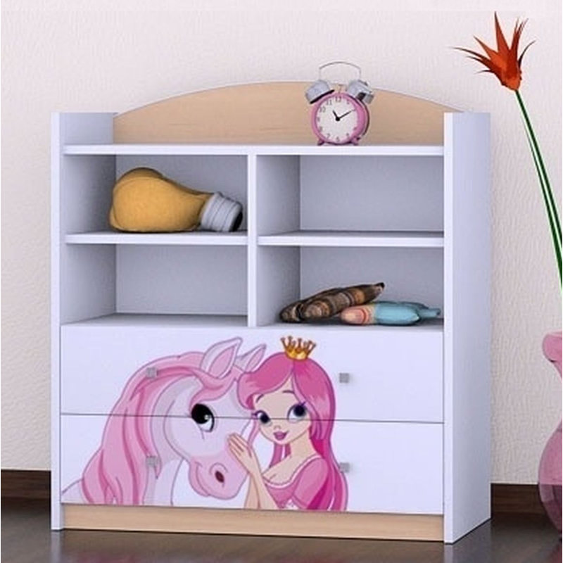 Johanna 96cm H X 86cm W Kids Cube, Bright Pear