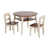 Dark Walnut/Antique White selected