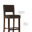 Tabouret de bar et de comptoir Veda-1411042874-1411042868
