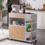 Masera Wood Kitchen Cart-833182323