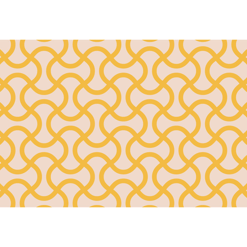 Tapis de sol en vinyle Flourish, Rectangle 3 pi 2 po x 4 pi 8 po