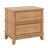Wooden Nightstand With 3-Drawer, Multifunctional End Table Side Table With Metal Handle, Storage Cabinet With Wood Legs, Set Of Two