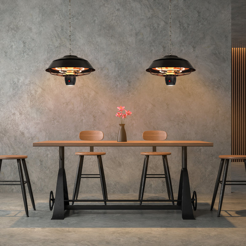 Hanging Patio Heater With Led Light