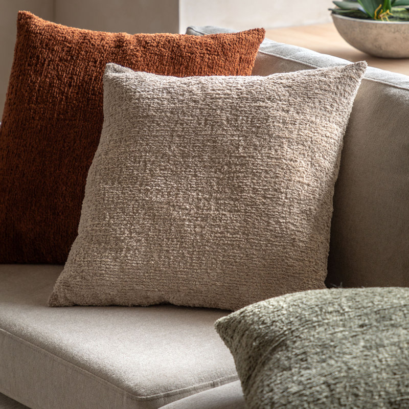 Square Cushion, Cream