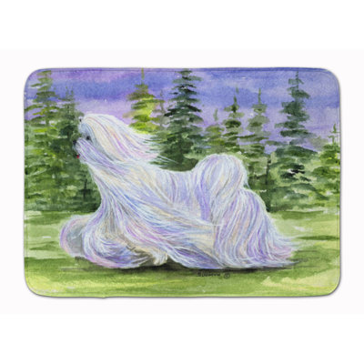 Deese Memory Foam Non-Slip Bath Rug