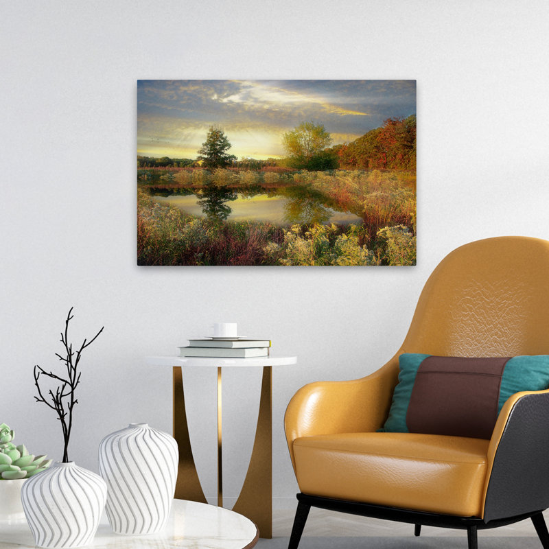 L'arrivée de l'aube - paysages, photographie d'art, H 16 po x l 24 po