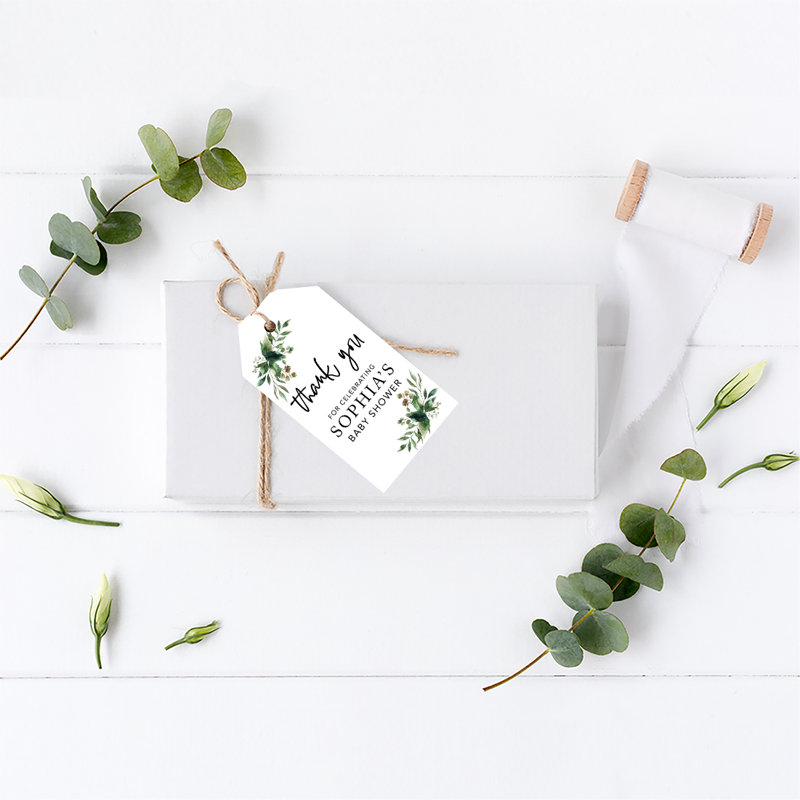 Étiquettes-cadeaux classiques personnalisées, Oui