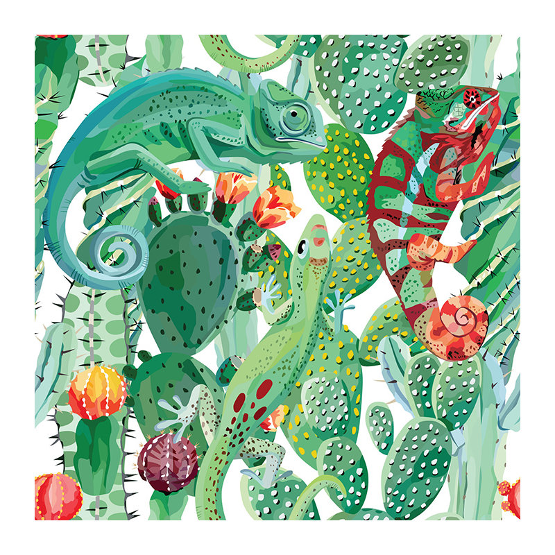 Anndy Matte Peel & Stick Mural, 250 x 250cm