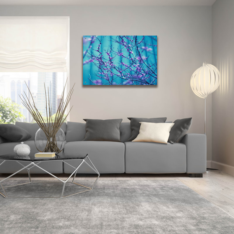 " Sacre Bleu " by Lee Sie, 24" H x 36" W x 0.2" D