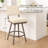 Sunnydale Emerson 26" Swivel Counter Stool-1351770775