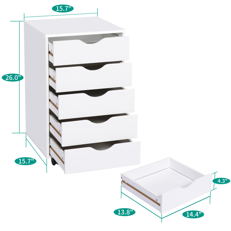 Latitude Run® Hineefah 9 Drawer Chest, Wood Storage Dresser Cabinet, Large Craft  Storage Organizer & Reviews