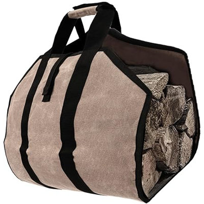 Canvas Log Carrier