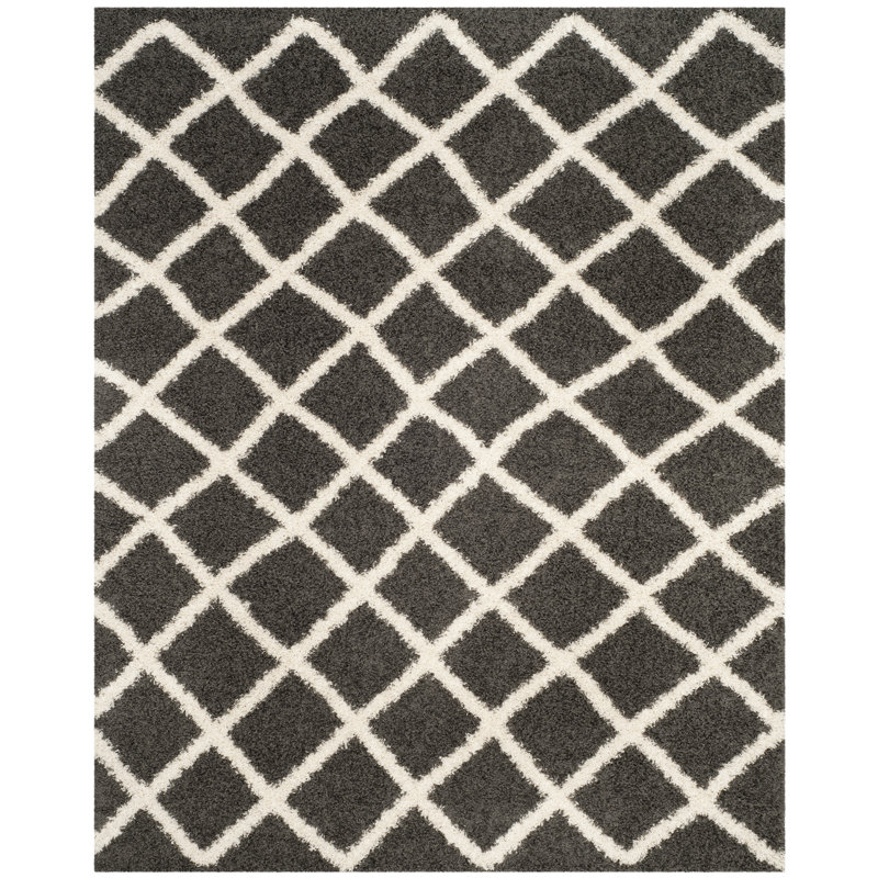 Skyleen Shag Performance Geometric Rug, Rectangle 3' x 5'