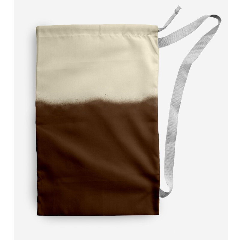 Sac à linge Dip -Dye, Petit (H 29 po x l 18 po), Brun