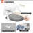 Ergonomic Mesh Home Office Chair with Armrests, Space-Saving Design and Steel Base-85464202-69795175