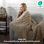Jeté en sherpa CBCHome Cozy Chevron-122589693