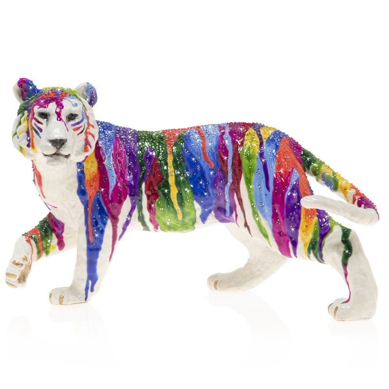 RAINBOW COLLECTION Hand Painted Animals Decorative Object