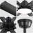 72 Inch Modern Large Design Ceiling Fans With Smart Remote Control 6 Wind Speed DC Motor Black For Living Room-1247058758