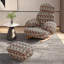 Chaise berçante rétro