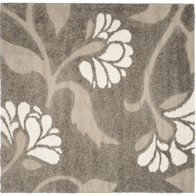 Chanhassen Shag Performance Floral Rug