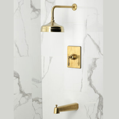 Kingston Brass Single-Handle Pressure Balanced Tub And Shower Faucet