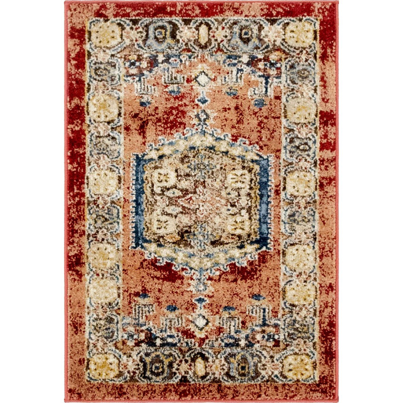 Tapis traditionnel Ulla couleur Bistre, Rectangle 3 pi 3 po x 5 pi 3 po