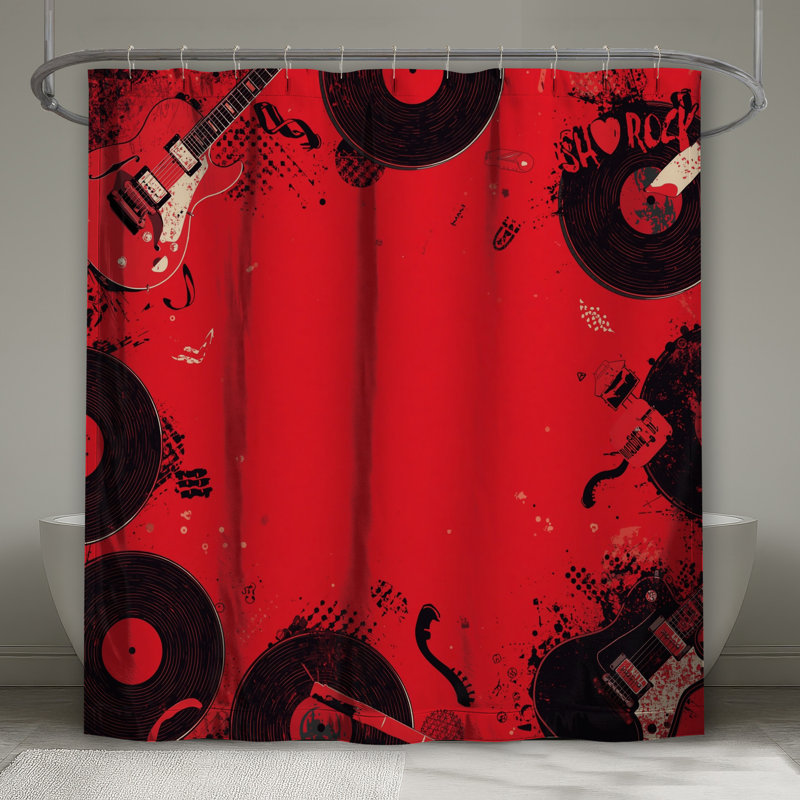Rideaux de douche électrique très longs, L 70 po x H 72 po
