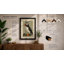 Puffin Study Botanical - Framed Print-392167861-392167863