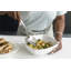 Cuisipro Tempo Solid Spoon, For Cooking and Serving, 18/8 Stainless Steel, 13.5”, 34cm