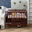 Hiltz Foldable Portable Crib With Mattress-1411241828