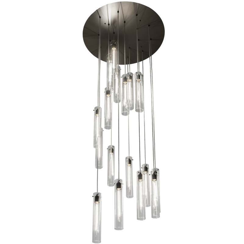 Cilindro 18 - Light Timeless Bronze Cluster Pendant