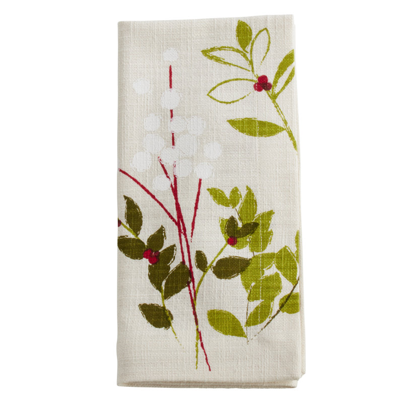 Sauceda Cotton Floral Square Napkin