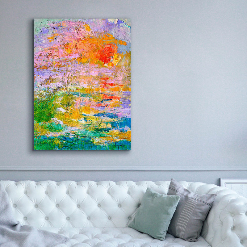  «Simple Twilight» par Dorothy Fagan, art mural sur toile, 40 po x 54 po