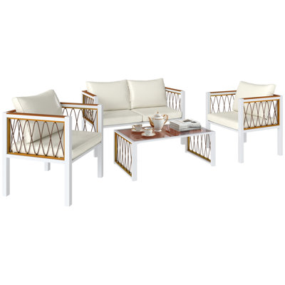Rattan Sofa Set