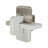 Modern Stone and Marble Interlocking Decorative Object with Geometric Stacked Design for Contemporary Accent Styling-1550993254