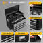Armoire de rangement 6 tiroirs 6 en 3 avec porte à outils-1051959195