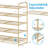 18 Pair Stackable Shoe Rack
