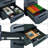 Lockable 3-Drawer Mobile File Cabinet With Anti-Tilt Wheels, Under Desk Steel Storage For Legal/Letter/A4 Files,Multipurpose Printer Stand-114237662