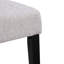Chaise d'appoint rembourrée en lin capitonné Wren-263736407-197857312