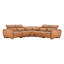  Astro 5-Piece Genuine Leather Power Reclining Sectional