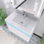 Meuble-lavabo simple avec plateau Lexxy 30-458858075