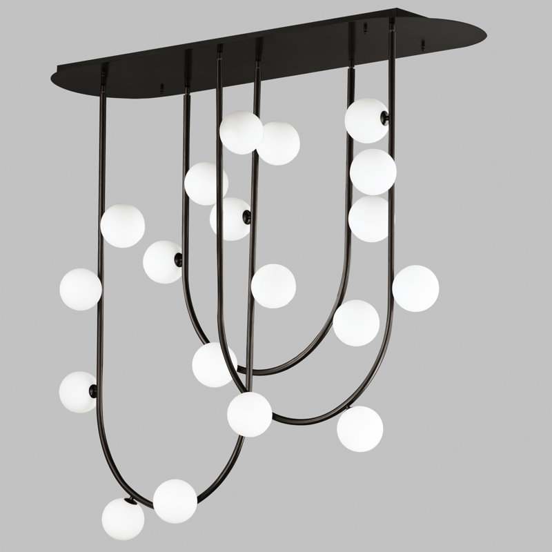 Contour 19 - Light Pendant, Brushed Bronze