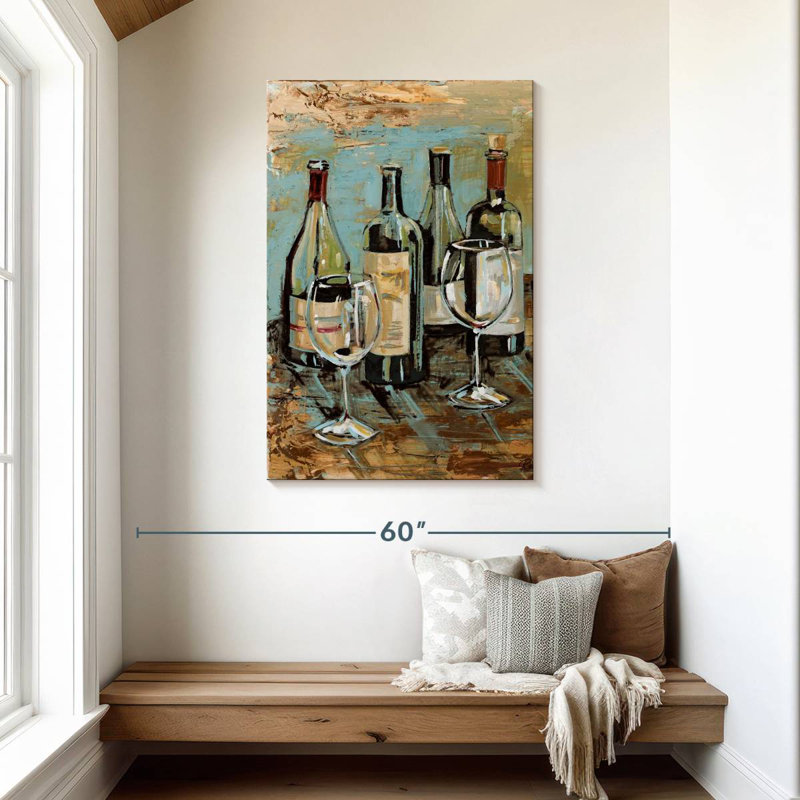 Yarlin Wine I, 45" H x 30" W