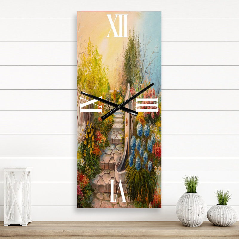 Horloge murale en pierre, Grand