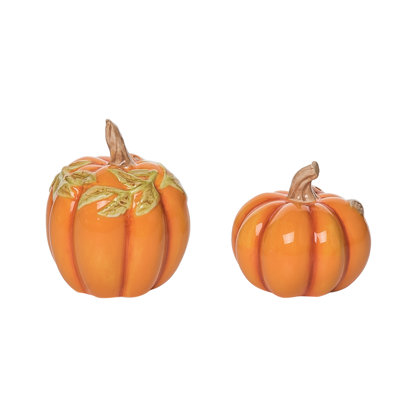 Ensemble de 2 salières et poivrières orange et orange 3,25 po Transpac Dolomite